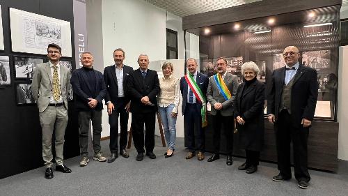 L'assessore alle Finanze del Friuli Venezia Giulia Barbara Zilli all'inaugurazione della mostra "Il Gesù di Zeffirelli. La preparazione di un colossal".